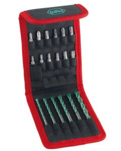 Wiha Bit Tasche mit PH PZ Torx Bohrer 18tlg. - Set 7 