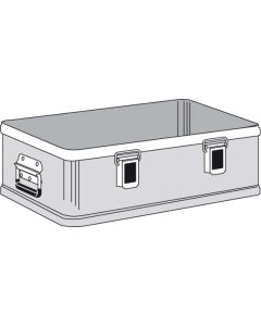 Haubenbehälter Alu-Kisten K470 Plus Unterteil 40500