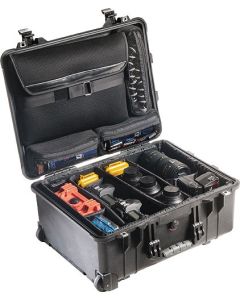 Peli Case 1560 mit SC-Einsatz, schwarz