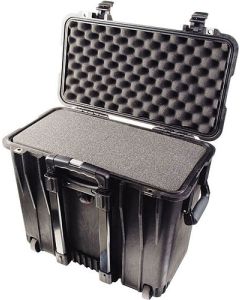 Peli Case 1440 mit Schaumstoff, schwarz