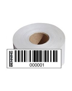 Barcodeetiketten/ barcode labels