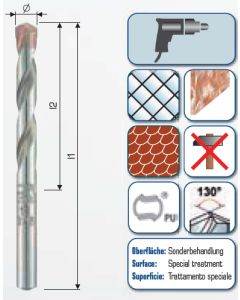 Hartmetall-Keramikbohrer