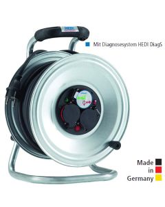 Kabeltrommel Professional Stahlblech, Neopren-Gummi-Leitung und Diagnosesystem HEDI DiagS