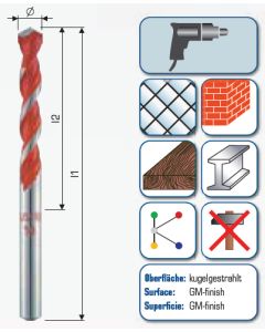 Profi Multicut mit Zylindrischem Schaft kurz