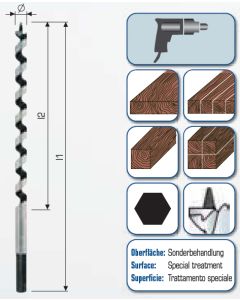 Schlangenbohrer 620/550